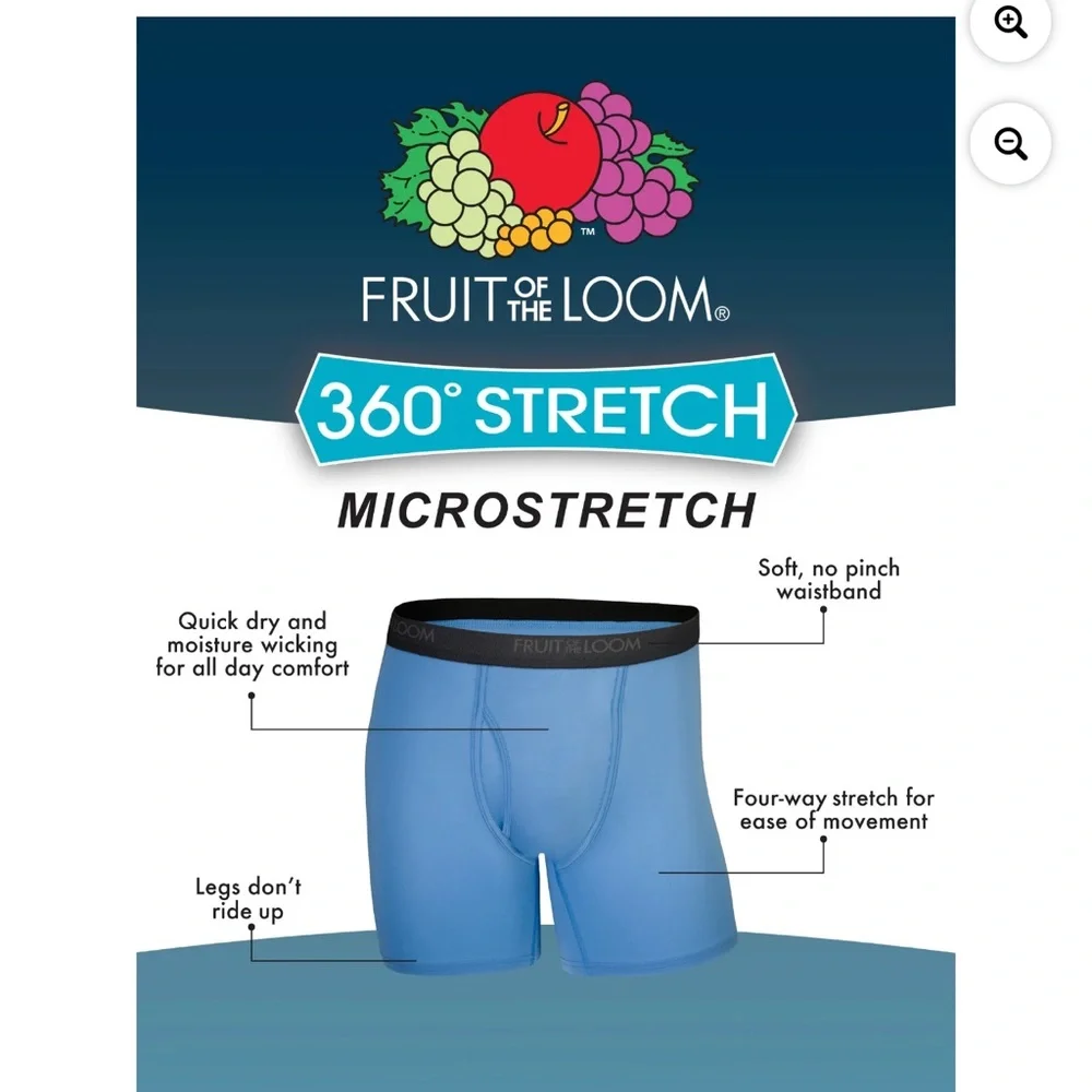 Brand new micro stretch six trunk boxer size 2 XL - Picture 2 of 8